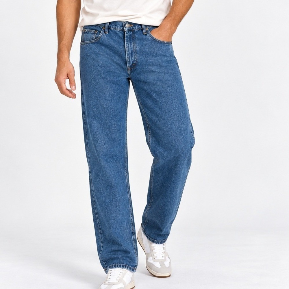 Wrangler Five Star Premium Denim Regular Fit Jeans Blue 38x29 NEW